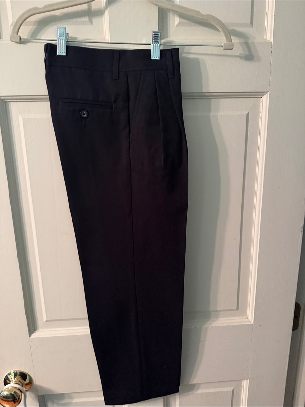 Arrow Black Pleated Dress Pants for Kids